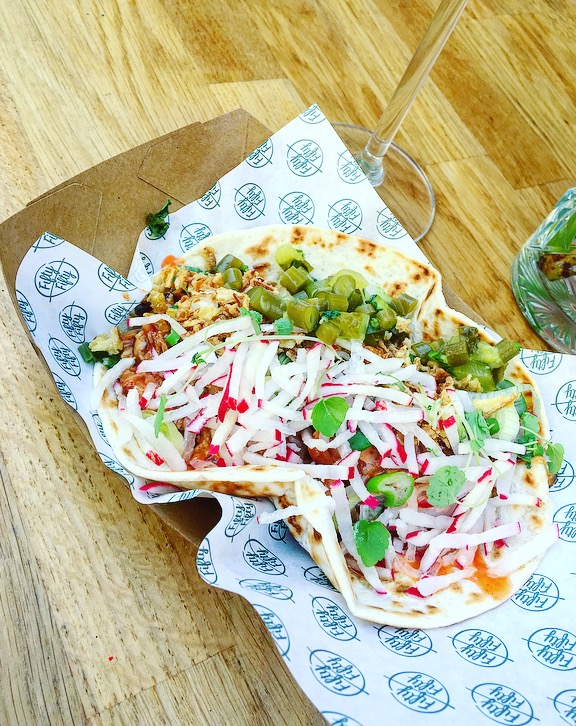 Chicken Cha Sieuw Taco