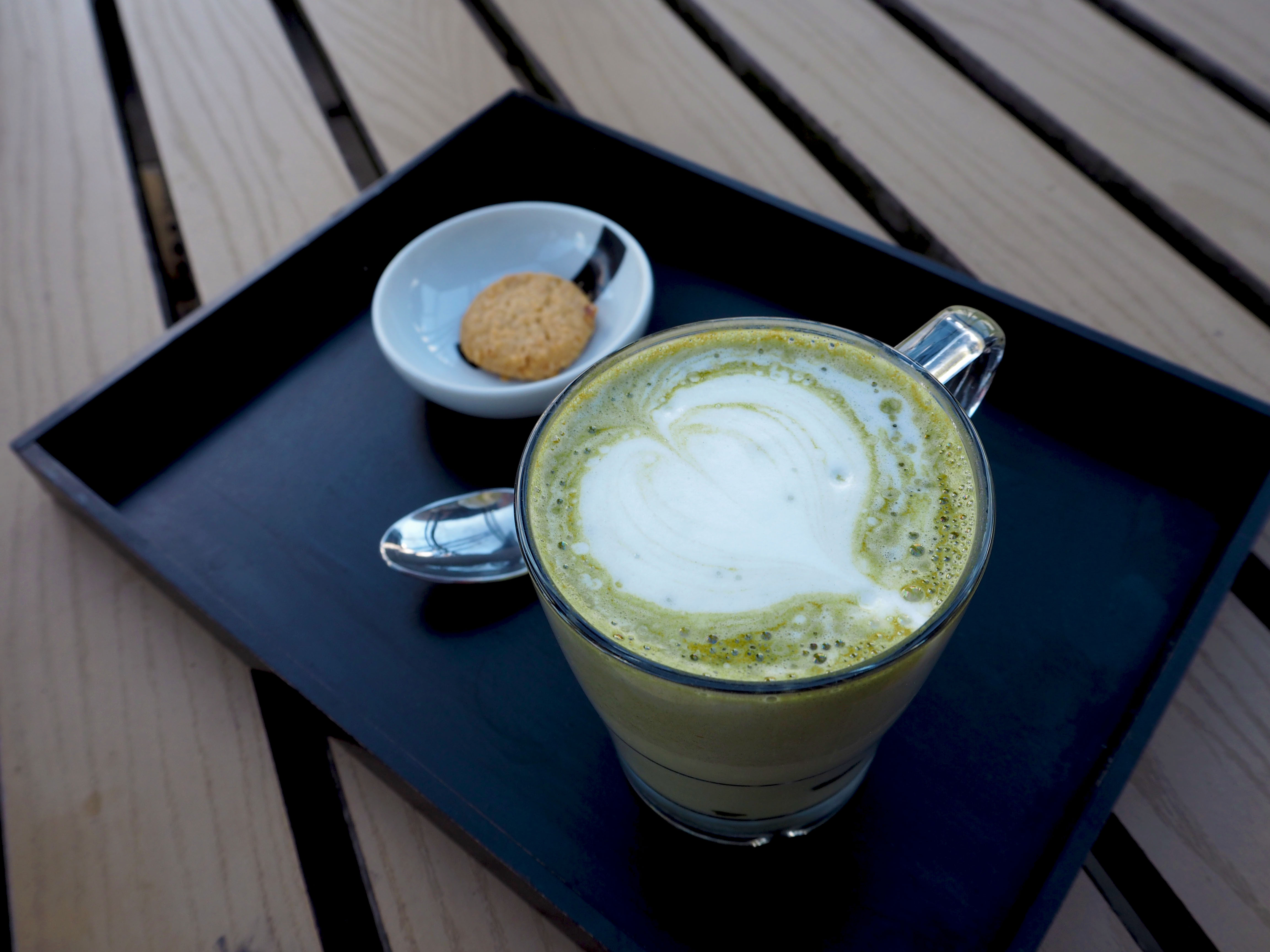 matcha latte koffiecaartje